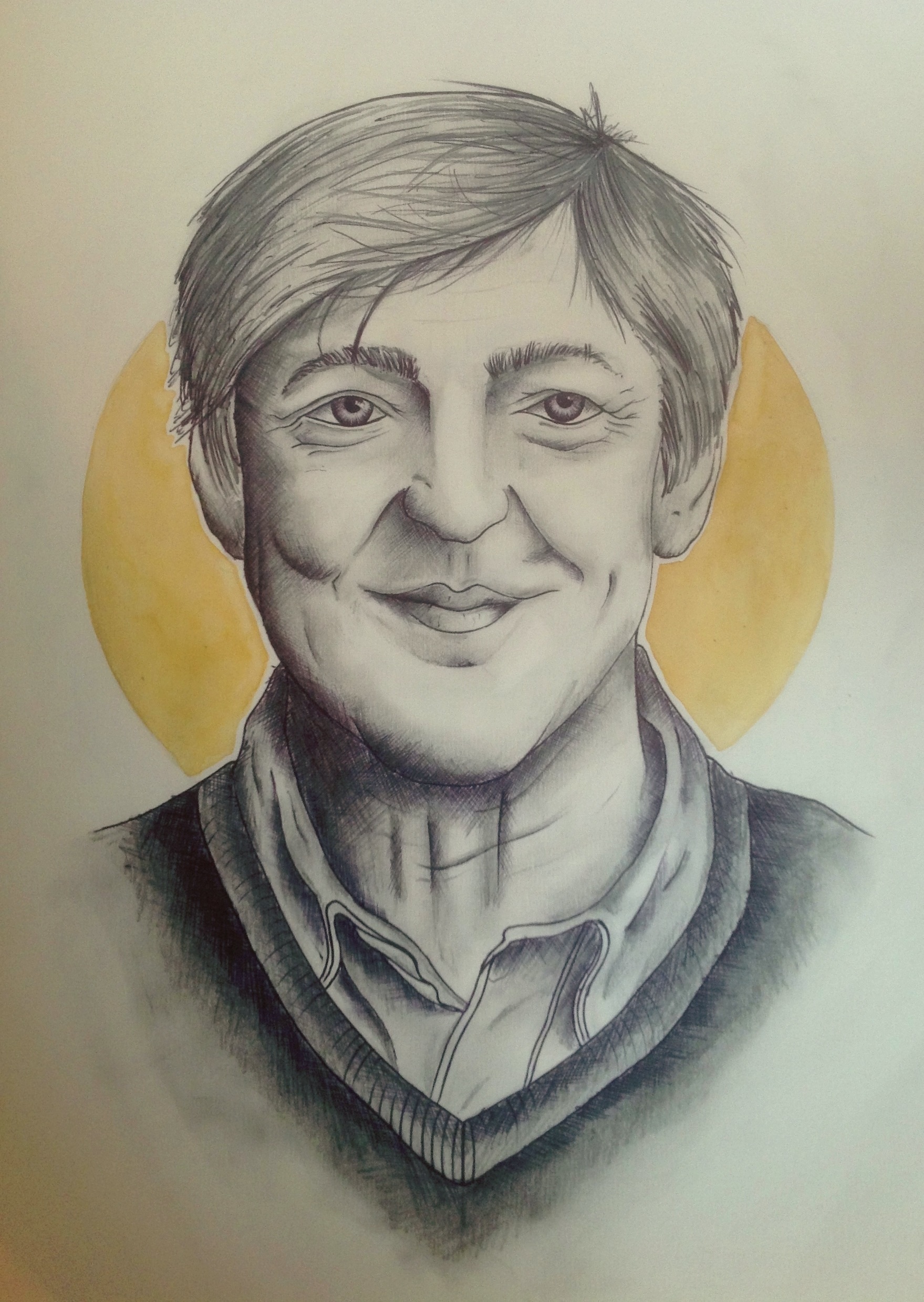 Stephen Fry Portrait